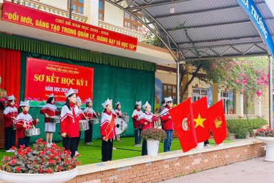 Trường Tiểu học Hoà Mạc tổ chức Sơ kết học kỳ I năm học 2025 – 2026